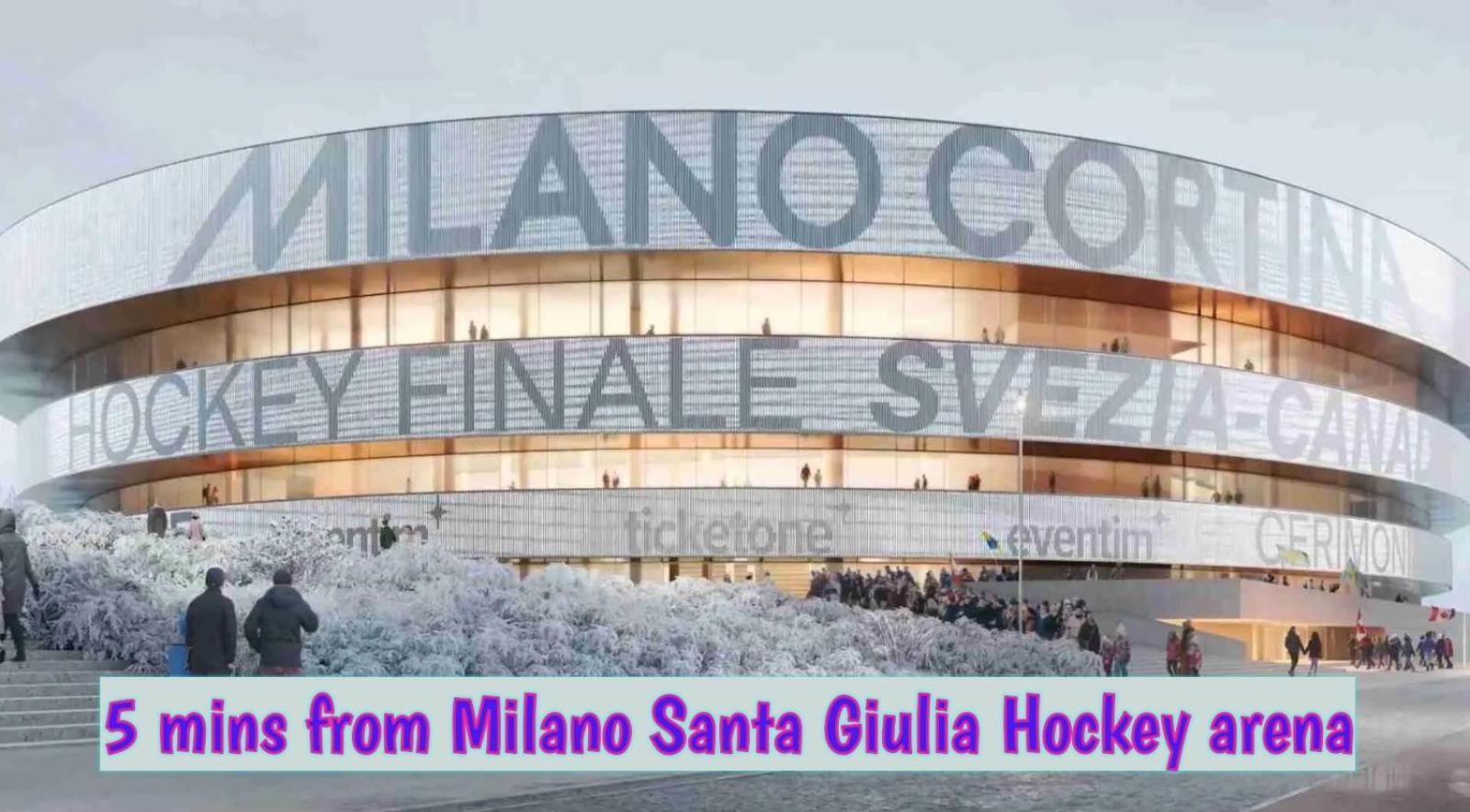 Mini Loft Fabrique - Milano Santa Giulia Hockey Arena Daire Dış mekan fotoğraf
